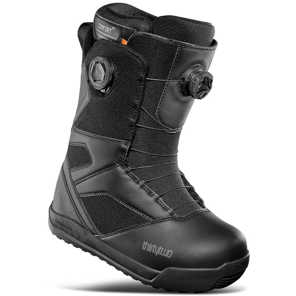Thirtytwo Men's STW Double BOA Snowboard Boots - 2024/2025 Black/Black | 13