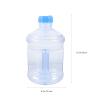 Kisangel 3 Liter Portable Water Jug with Lid and Handle Thick Mineral Water Storage Bucket for Camping Hiking Outdoor Activities view 2