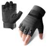 A Pair Outdoor Fingerless Gloves for Men Half Finger Tactical Gloves Combat Gloves Motorcycle Gloves with Hard Knuckle for Driving Cycling Shooting Hiking Hunting Climbing Airsoft Gloves 12CM 13 view 1