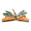 LiuliuBull Dragonfly Trinket Box, Hand Painted Enameled Crystals, Bejeweled Keepsake Metal Craft, Novelty Gifts view 4