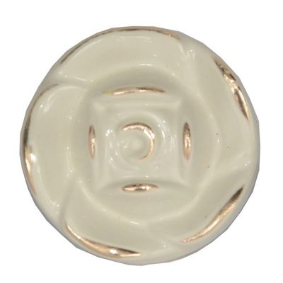 LiuliuBull Zinc Alloy Flower Rose Pull Knobs, Cabinet Drawer Handle