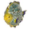LiuliuBull Crystal Bejeweled Tropical Fish Trinket Box Jewelry Storage Nautical Decor Gift for Lovers view 4