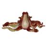 Octopus Bejeweled Enamel Trinket Box Sea Life Jewelry Container Nautical Gift Craft Decor view 3