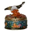 Stingray Trinket Box Enamel Nautical Ocean Decor Sea Life Jewelry Container Metal Gift Craft Decor view 3