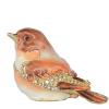 LiuliuBull Sparrow-Bird Trinket Box, Collectible Metal Figurines, Birthday Gift, Home Decoration