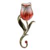 LiuliuBull Tulip Flower Trinket Box, Necklace Holder, Holiday Decoration, Valentine, Mother's Day Gift (Color : Red) view 1