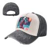 ZISHAK Cool Man in Outer Space Galaxy Unisex Baseball Cap and Fishing Hat,Perfect Accessory for Outdoor Activities and Sports view 2