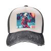 ZISHAK Cool Man in Outer Space Galaxy Unisex Baseball Cap and Fishing Hat,Perfect Accessory for Outdoor Activities and Sports view 3