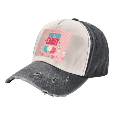 ZISHAK Cotton Candy Sporty Cap for All Seasons,Unisex Baseball Cap,Ideal Fishing Hat for Men and Women