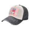 ZISHAK Cotton Candy Sporty Cap for All Seasons,Unisex Baseball Cap,Ideal Fishing Hat for Men and Women view 1