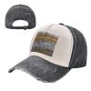 Hunting Flying Wild Ducks Sporty Cap for All Seasons,Unisex Baseball Cap,Ideal Fishing Hat for Men and Women view 2