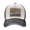 Hunting Flying Wild Ducks Sporty Cap for All Seasons,Unisex Baseball Cap,Ideal Fishing Hat for Men and Women view 3