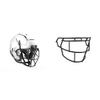 Schutt Sports F7 LX1 Youth Football Helmet (Facemask NOT Included), White, Large & Sports F7-F5 Varsity Facemask for F7 Football Helmets, Football Gear and Accessories EGOP-NB-VC, Black view 1