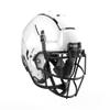 Schutt Sports F7 LX1 Youth Football Helmet (Facemask NOT Included), White, Large & Sports F7-F5 Varsity Facemask for F7 Football Helmets, Football Gear and Accessories EGOP-NB-VC, Black view 2