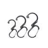 GEAR AID HEROCLIP Carabiner Clip and Hook (Medium, Small, Mini) for Camping, Backpack & HEROCLIP Carabiner Clip and Hook (Small) for Purse, Stroller, and Backpack, Stealth Black view 2