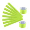 Yardwe 18pcs Reflective PVC Slap Bands for Night Running Jogging Hiking Safety Armbands Yellow for High Visibility and Enhanced Safety view 2