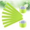 Yardwe 18pcs Reflective PVC Slap Bands for Night Running Jogging Hiking Safety Armbands Yellow for High Visibility and Enhanced Safety view 4