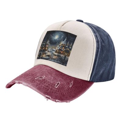 Christmas Unisex Sports Cap Versatile Baseball Hat,Casual & Stylish Cowboy Hat for Outdoors Activities