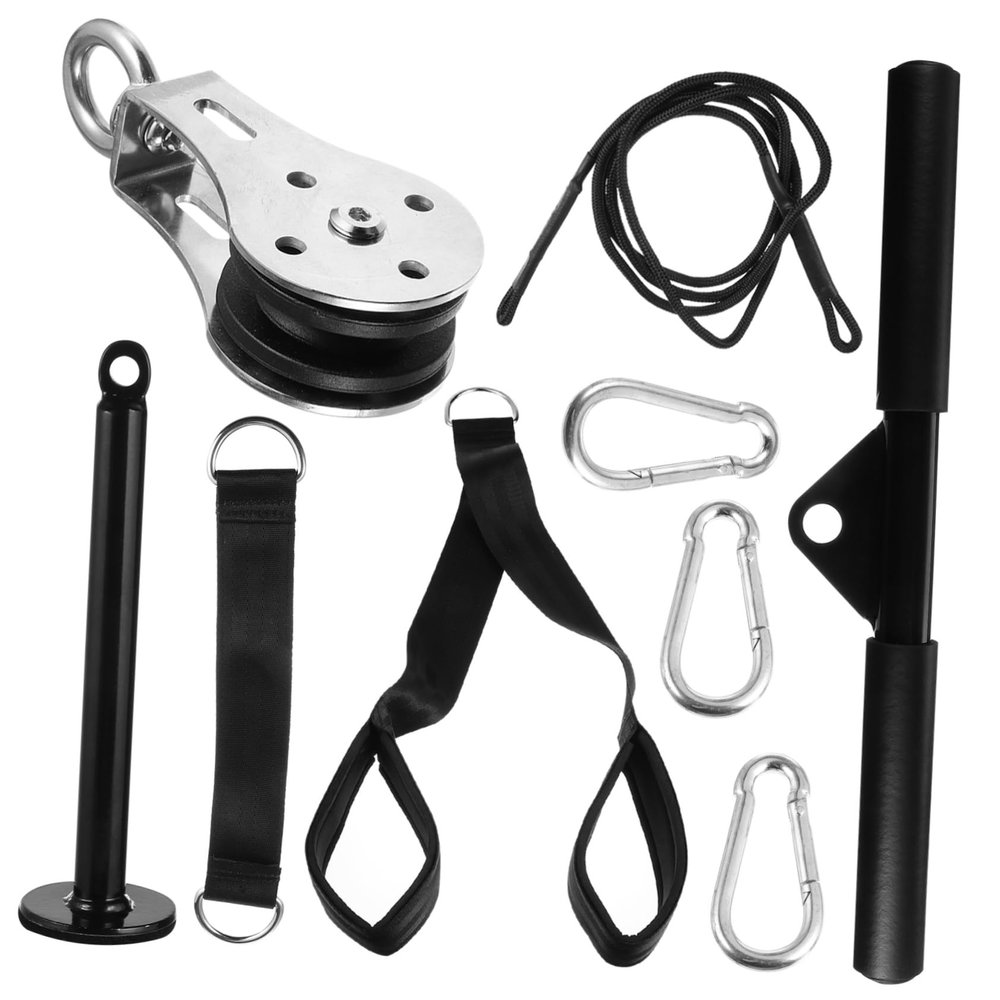 Yardwe Arm Trainer Workout Kit Forearm Pulley Set Home Gym Equipment Arm Exerciser
