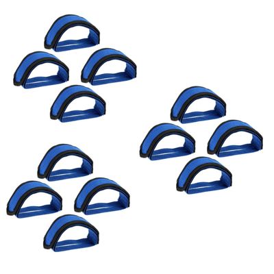 SUPVOX 6pairs Bike Pedal Straps Lightweight Cycling Pedal Bands for Mountain and Road Variation