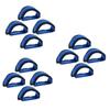 SUPVOX 6pairs Bike Pedal Straps Lightweight Cycling Pedal Bands for Mountain and Road Variation view 1