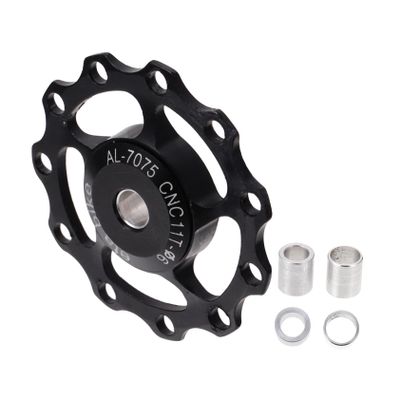 SUPVOX 1pc Type Gear Wheel Guide Wheel for Mountain Bike Rear Transmission Metal Bearings for Enhanced Performance and -Term Use for Cycling Enthusiasts