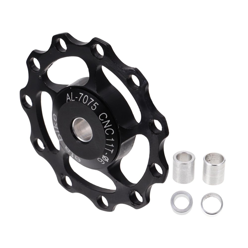 SUPVOX 1pc Type Gear Wheel Guide Wheel for Mountain Bike Rear Transmission Metal Bearings for Enhanced Performance and -Term Use for Cycling Enthusiasts