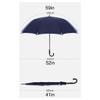 Wcxixo Golf Umbrella Golf Umbrella for Women and Men Extra Large Automatic Open Travel Umbrella Water Resistant Stick Umbrella for Family Rain Sun Stick Umbrellas view 2