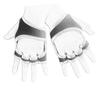 Yardwe 3pcs Fingerless Workout Gloves for Men Women Gym Weight Lifting Gloves Non-Slip Silicone Padded Wrist Strap Palm Protection view 3