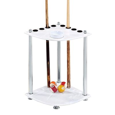 UiiLo Cue Rack,Billiard bar Rack,Pool Cue Racks,Pool Cues Racks,Wooden Freestanding Billiard Cue Storage Rack,Holds 8 Cues