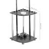 UiiLo Cue Rack,Billiard bar Rack,Pool Cue Racks,Pool Cues Racks,Wooden Freestanding Billiard Cue Storage Rack,Holds 8 Cues view 3