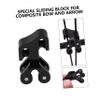 Yardwe 3sets Alloy Cable Slide Separator for Easy to Install Lightweight Bowstring Separator Accessory view 4