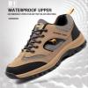 Ivieicip Men's Orthopedic Comfort Sneaker 2024 New Mens Slip on Running Tennis Waterproof No Lace Walking Tenis Gym Shoes (Black, Adult, Men, 6, Numeric Range, US Footwear Size System, 6.5, Wide) view 3
