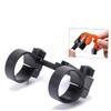 Yardwe 3pcs Lamp Bracket for Mountain Road Bike Black Headlight Holder Skid Design Easy-Mount Clamp Protects Handlebar from Wear for Cycling Enthusiasts view 2