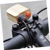 Yardwe 3pcs Lamp Bracket for Mountain Road Bike Black Headlight Holder Skid Design Easy-Mount Clamp Protects Handlebar from Wear for Cycling Enthusiasts view 3