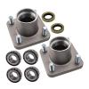 INSTR 2X Front Wheel Hub Kit Bearings Compatible with DS Club Car Golf Cart 1982-2002 Models view 4