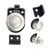 Sosoport 1pc Yacht Cabinet Button Lock Rv Handle Lock Accessory Simple Design Easy Use Button Mechanism for Cabinets and Wall Cupboards view 4
