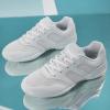 GlideMoves Cheer Shoes Girls Dance Youth Athletic Training Tennis Walking Breathable Competition Tumbling Boys and Girls Big Kid Size 2.5 White 35 view 2