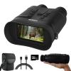 Night Vision Binoculars for Adults Kids Aupabu 4K Infrared 6X Digital Zoom Goggles 6000mAh Rechargeable for Hunting, Wildlife, Camping and Surveillance with Case Night Vision Goggles view 1