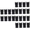 BESPORTBLE 30pcs Black Web Buckles Strap Clips Outdoor Backpack Management Tool for Webbing Versatile Clips for Systems and Equipment for Strap Organization and Retention view 1