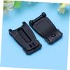 BESPORTBLE 30pcs Black Web Buckles Strap Clips Outdoor Backpack Management Tool for Webbing Versatile Clips for Systems and Equipment for Strap Organization and Retention view 2