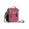 BESPORTBLE Bike Handlebar Bag Cover Foldable Tool Package Holder for Bicycles Versatile Crossbody Shoulder Bag Fits Road Mountain and Electric Bikes Rosy view 1