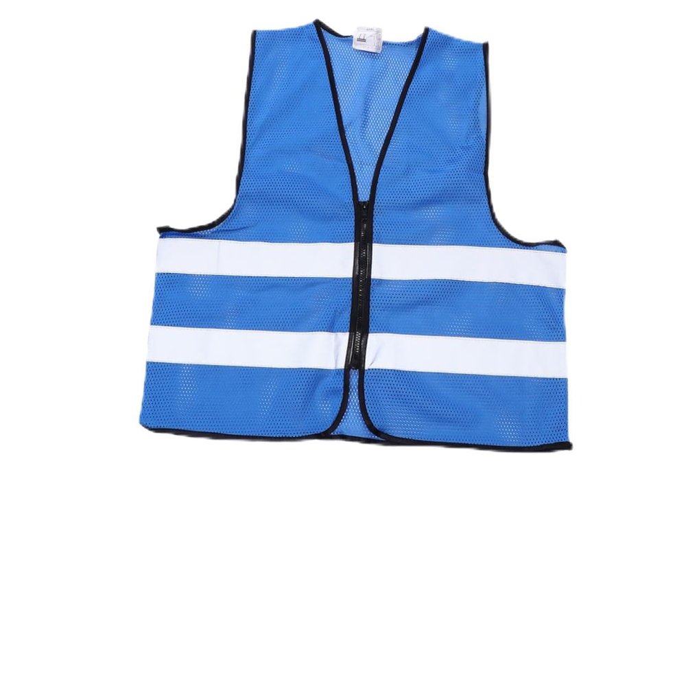 BESPORTBLE 6pcs Reflective Zipper Vest for Jogging Biking Walking Breathable Comfortable Design High Visibility Cycling Waistcoat for Nighttime Safety