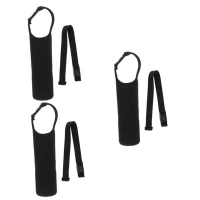BESPORTBLE 3sets Portable Water Bottle Holder Strap Outdoor Sleeve for Water Bottle Bag Lightweight