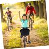 Yardwe 3 Pcs Kid's Bike Basket Plastic Front Basket Sturdy and Easy to Attach for Scooter/Children's Bike view 3