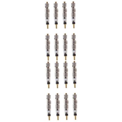 16 Pcs Valve Core Part Tire Stem Core MTB Valve Core Tool Stem Core Remover Bike Tire Parts and Accessories Bike Tire Valve Stem Valve Core Kit Tire Valve Stem Core Mountain Bike