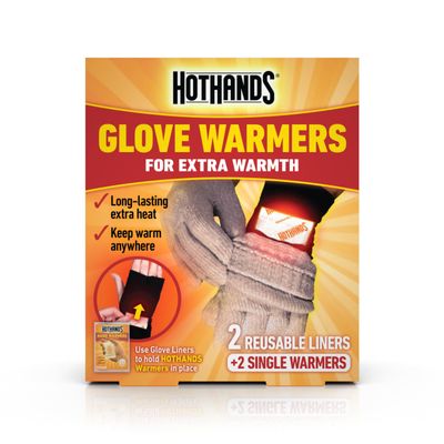 HotHands Glove Warmers - Stretchy and Comfortable, Built in Pockets for HotHands Hand Warmers - Easy to Use and Convenient to Wear