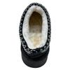 VITALIA Women's Platform Mini Boots Short Ankle Boot Fur Fleece Lined Sneakers - Ice Angel Slipper Snow Sandals (Black, US Footwear Size System, Adult, Women, Numeric, Medium, 10), VT2401 view 4