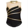 Fldy Kids Girls Ballet Dance Leotard Gymnastics Bodysuit One Piece Sleeveless Dancing Tumbling Suit Practice Jumpsuit Gold 10 Years view 1