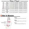 Womens High Waisted Thong Bikini Sets Sexy Tank Top High Cut V Neck Sporty Two Piece Swimsuit Bathing Suits Swimwear view 3